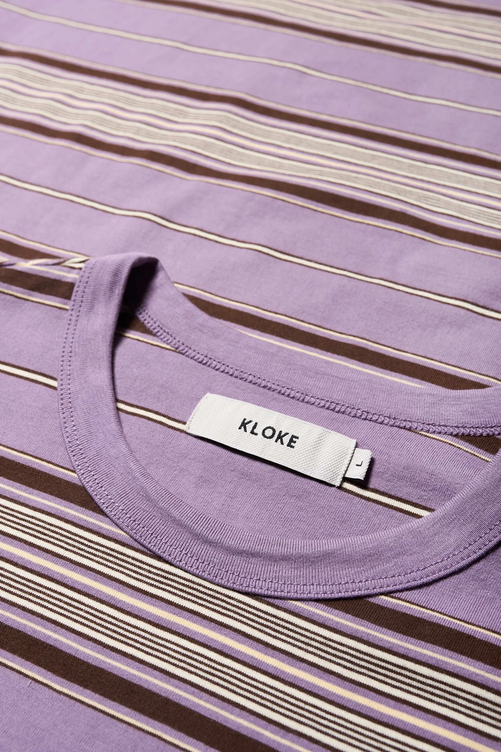 Ascent T-Shirt Purple Stripe