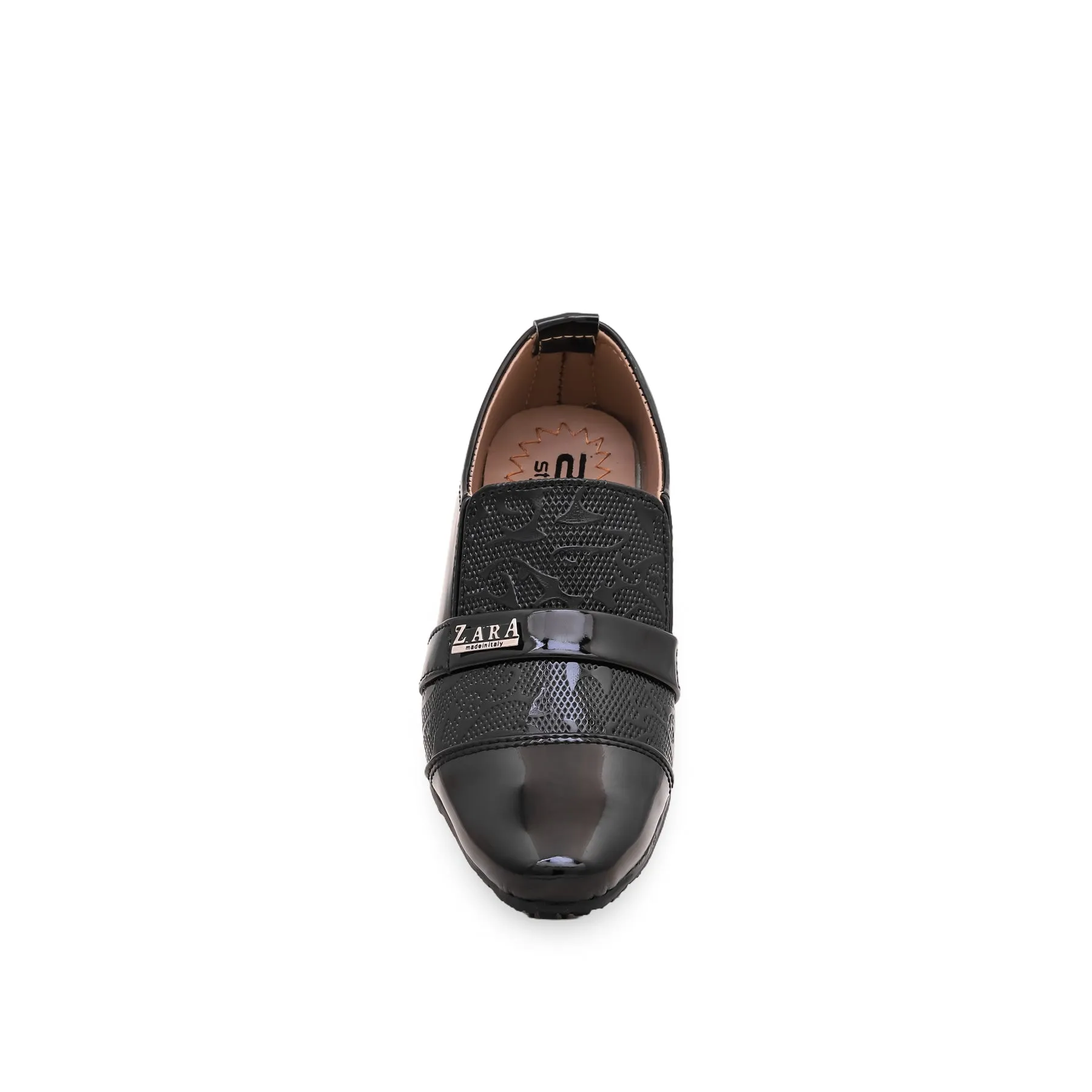 Boys Black Formal Shoes KD0708