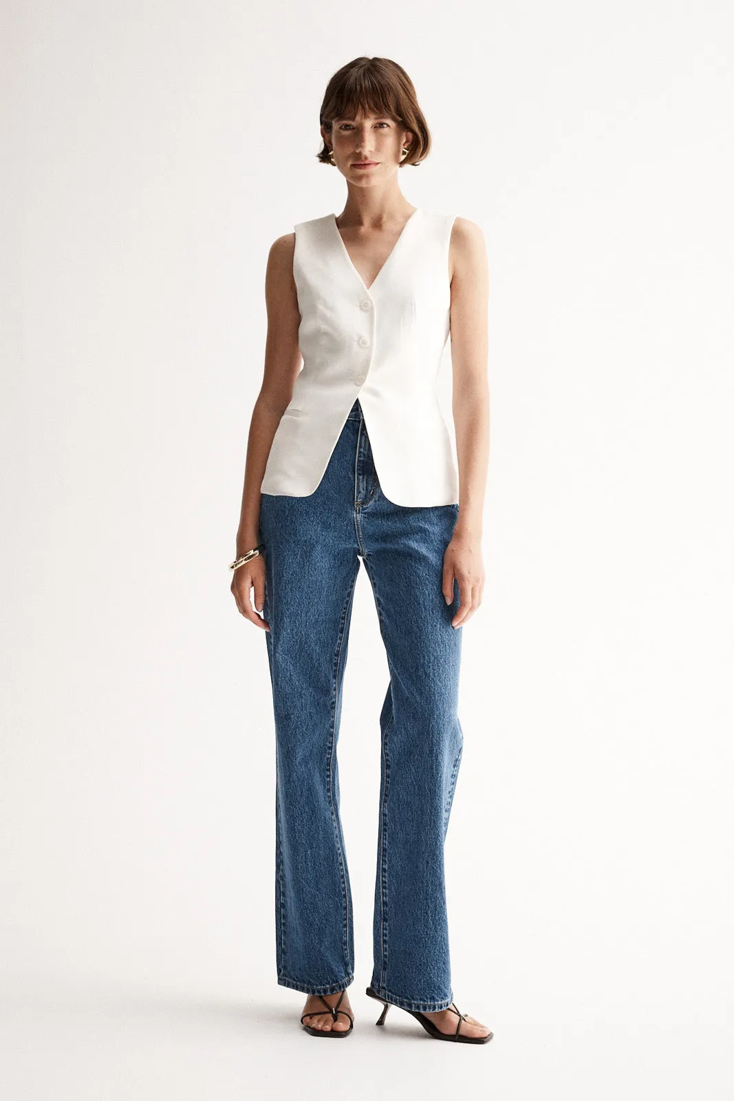 Bree Vest Ivory