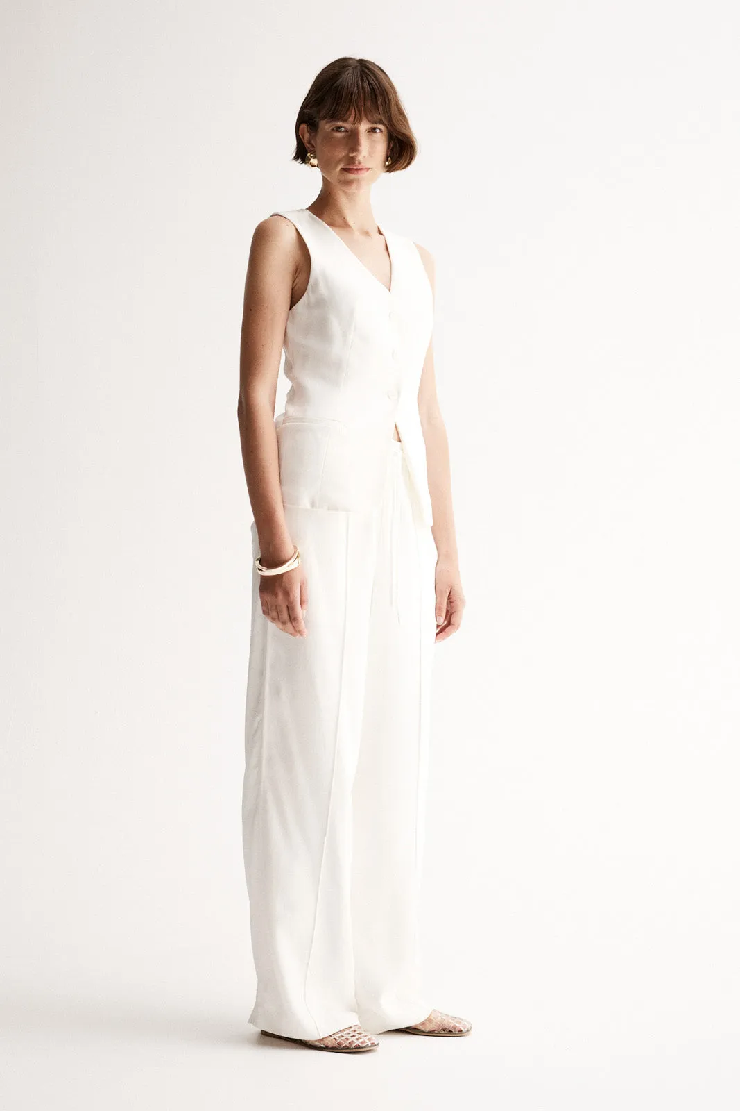 Bree Vest Ivory