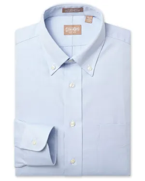 Button Down Pinpoint Light Blue
