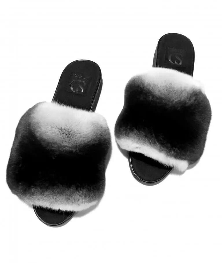 Chinchilla Fur Slippers