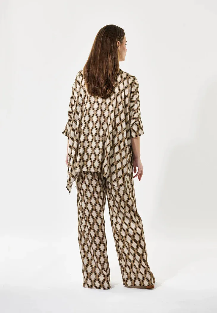 Dea Kudibal Mandy-Brilliant Stand Collar Silk Blouse