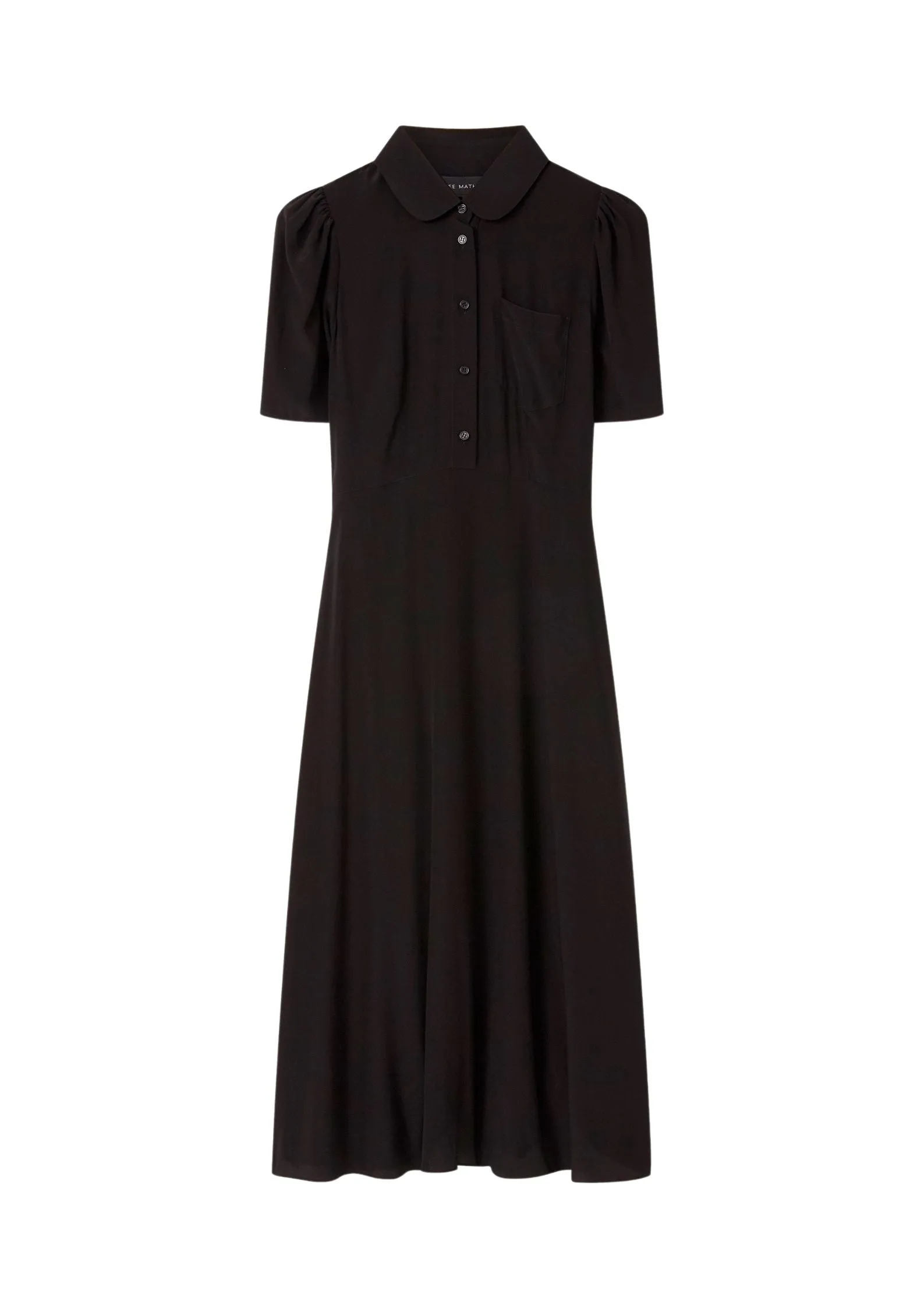 Ginger Silk Midi Dress