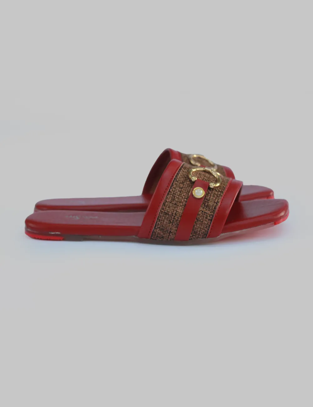 Maroon | Flat Slippers for women
