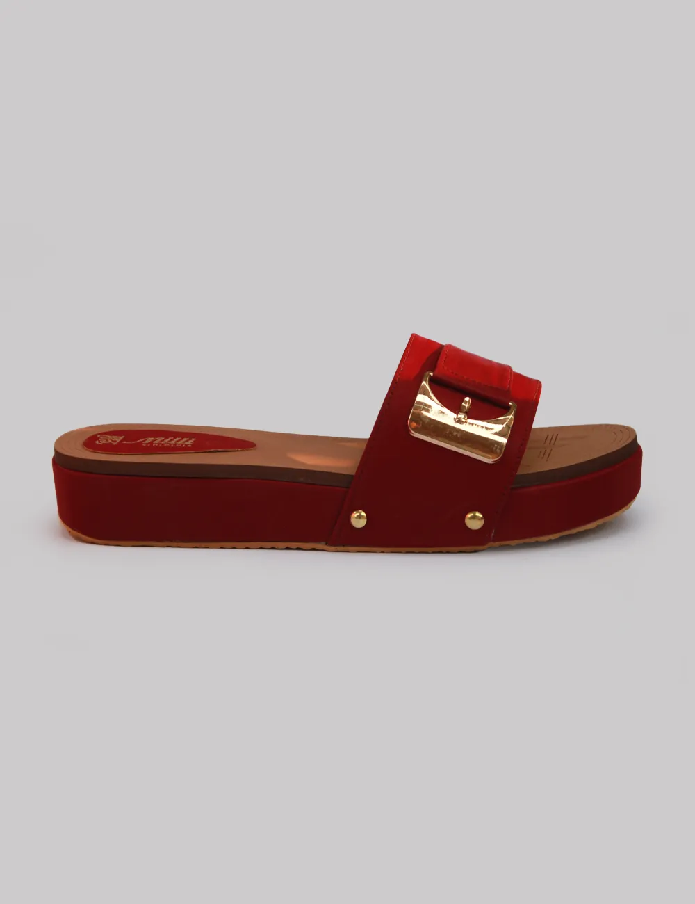 Maroon summer Slippers for women