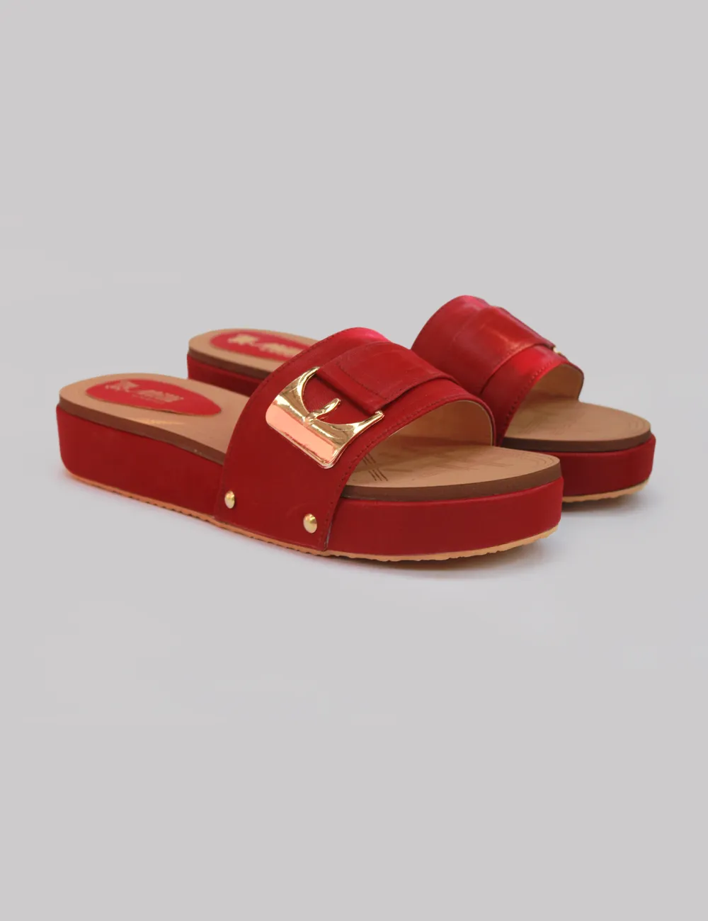 Maroon summer Slippers for women