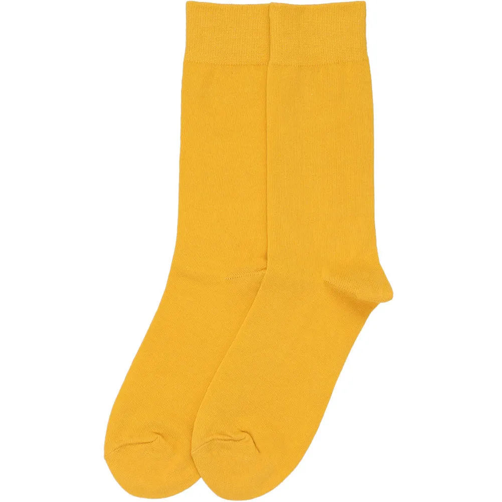 Men's Golden Yellow Socks