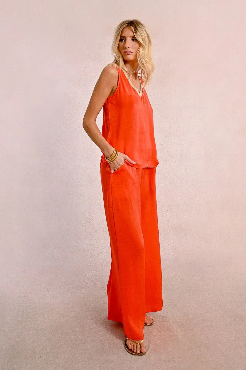 Molly Bracken Red Coral Tshirt
