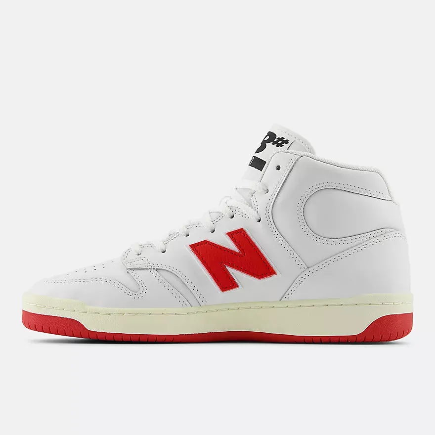 New Balance Numeric 480 High - White / Red