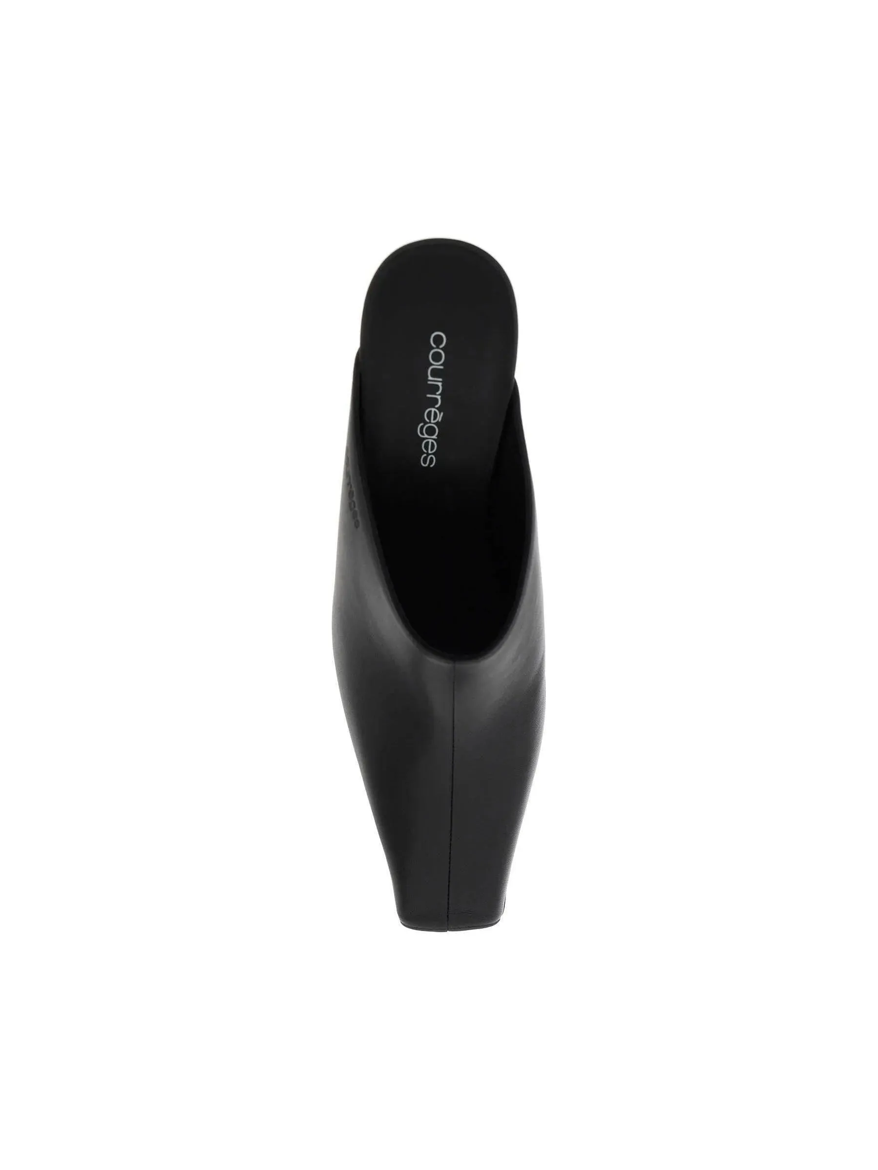 Sleek Leather Mules