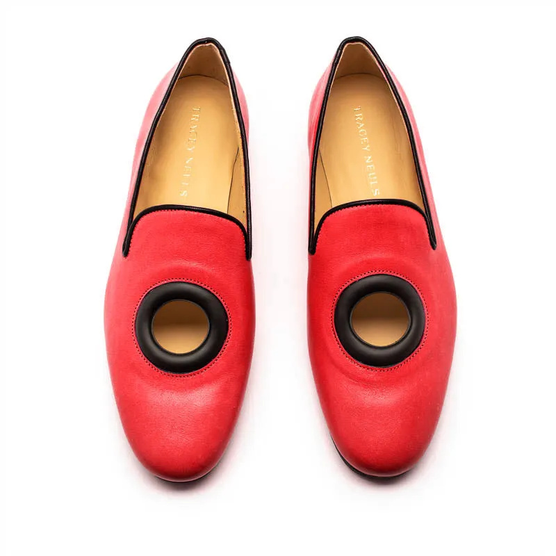 SS24 FONTANA Tomato | Leather Loafers