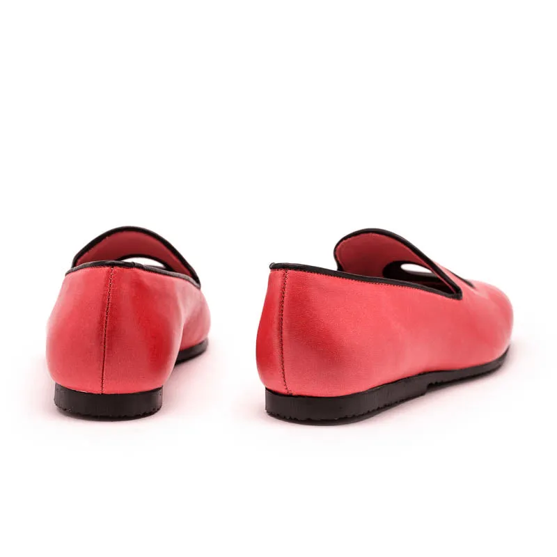 SS24 FONTANA Tomato | Leather Loafers