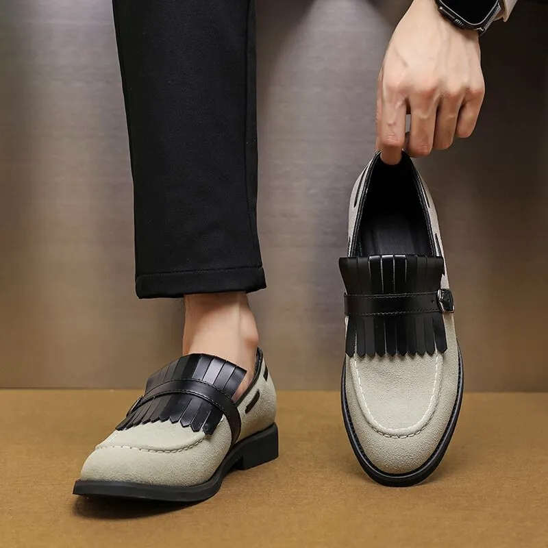 STEFANO SUEDE LOAFERS