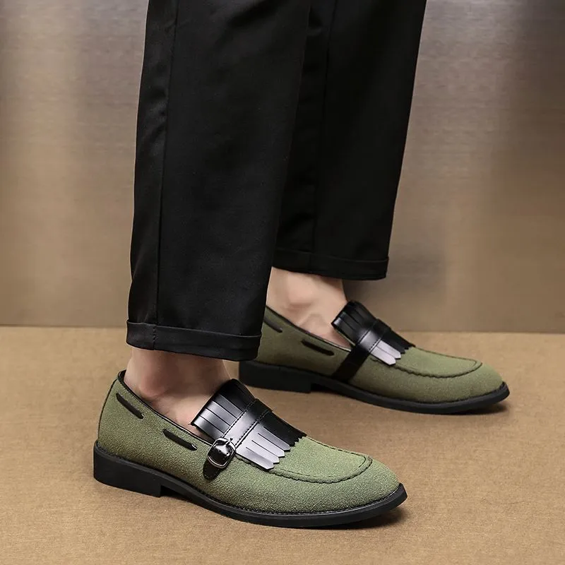 STEFANO SUEDE LOAFERS