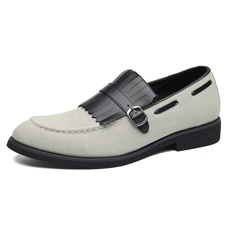 STEFANO SUEDE LOAFERS