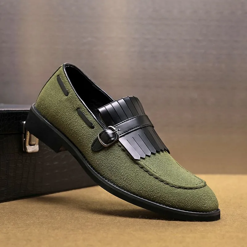 STEFANO SUEDE LOAFERS