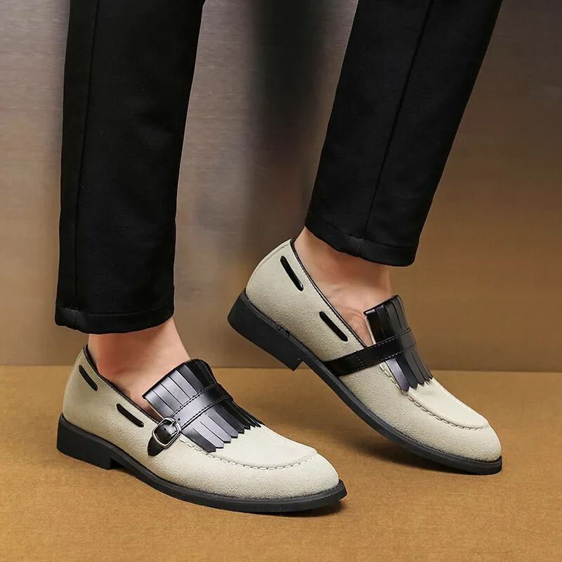 STEFANO SUEDE LOAFERS