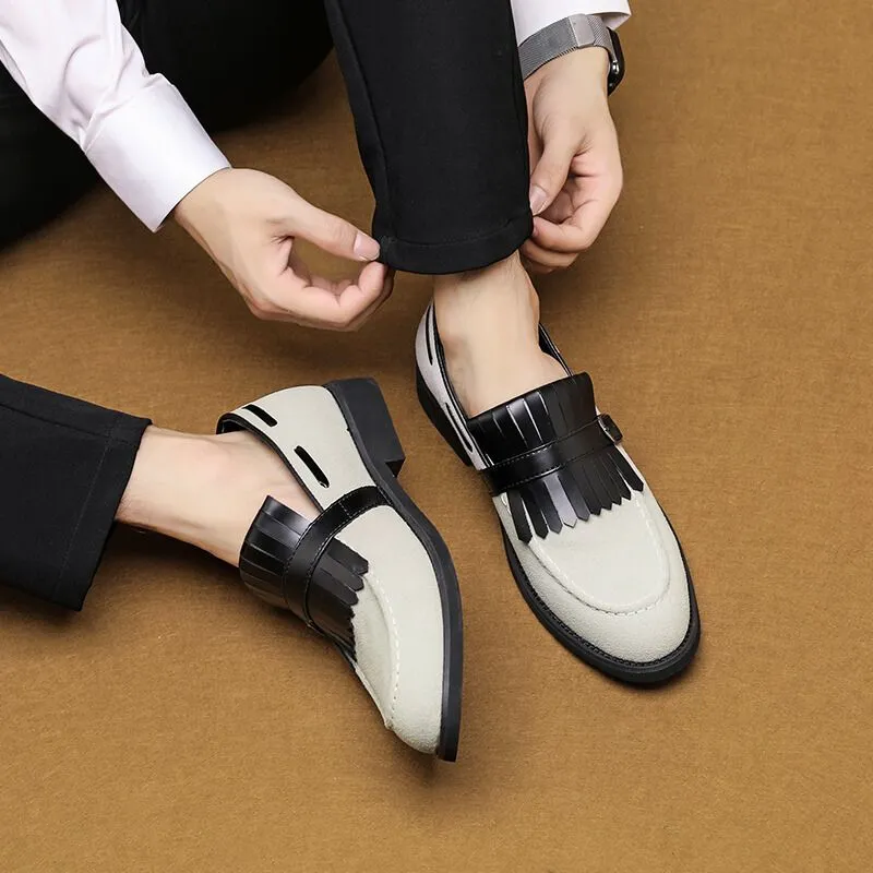 STEFANO SUEDE LOAFERS