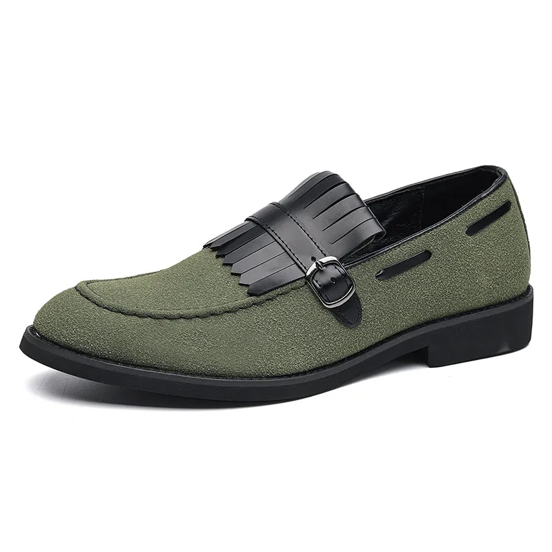 STEFANO SUEDE LOAFERS