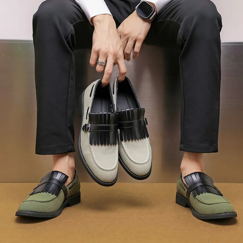 STEFANO SUEDE LOAFERS