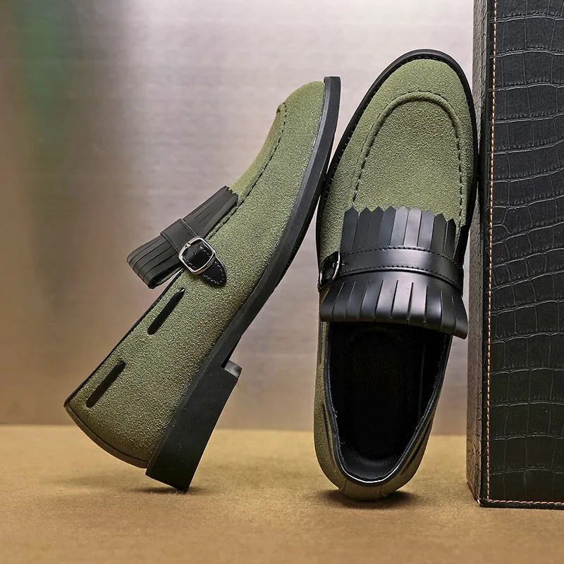 STEFANO SUEDE LOAFERS