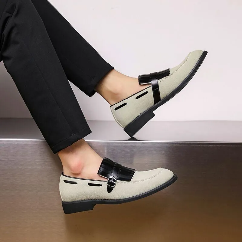 STEFANO SUEDE LOAFERS
