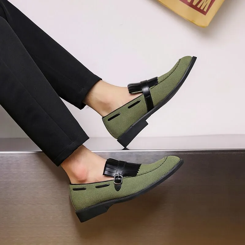 STEFANO SUEDE LOAFERS