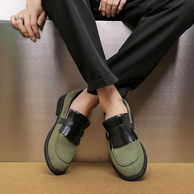 STEFANO SUEDE LOAFERS
