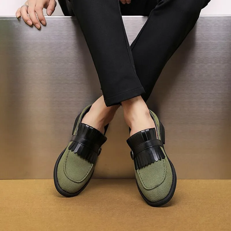 STEFANO SUEDE LOAFERS