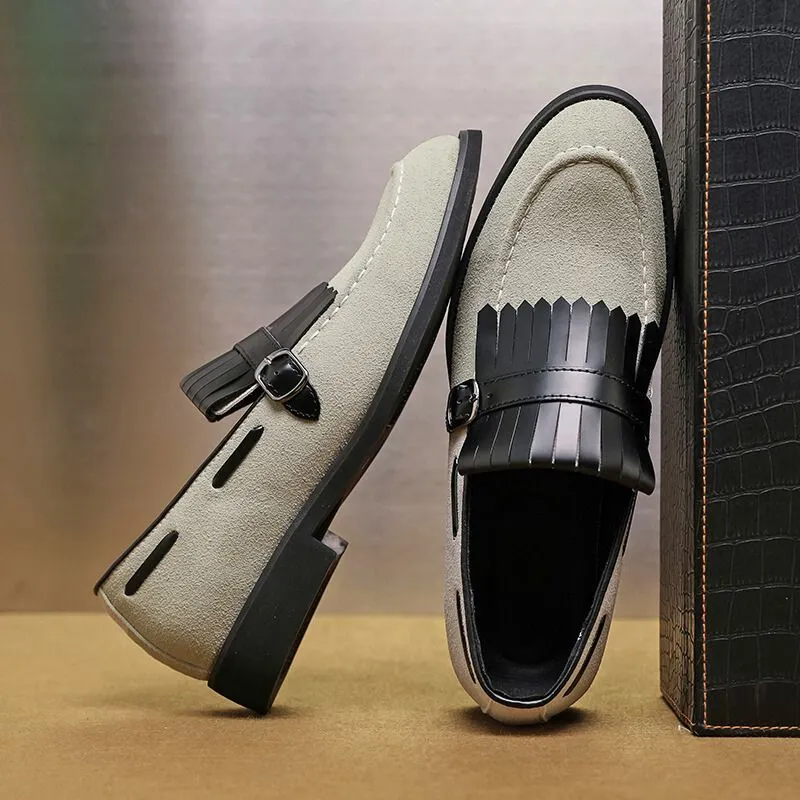 STEFANO SUEDE LOAFERS
