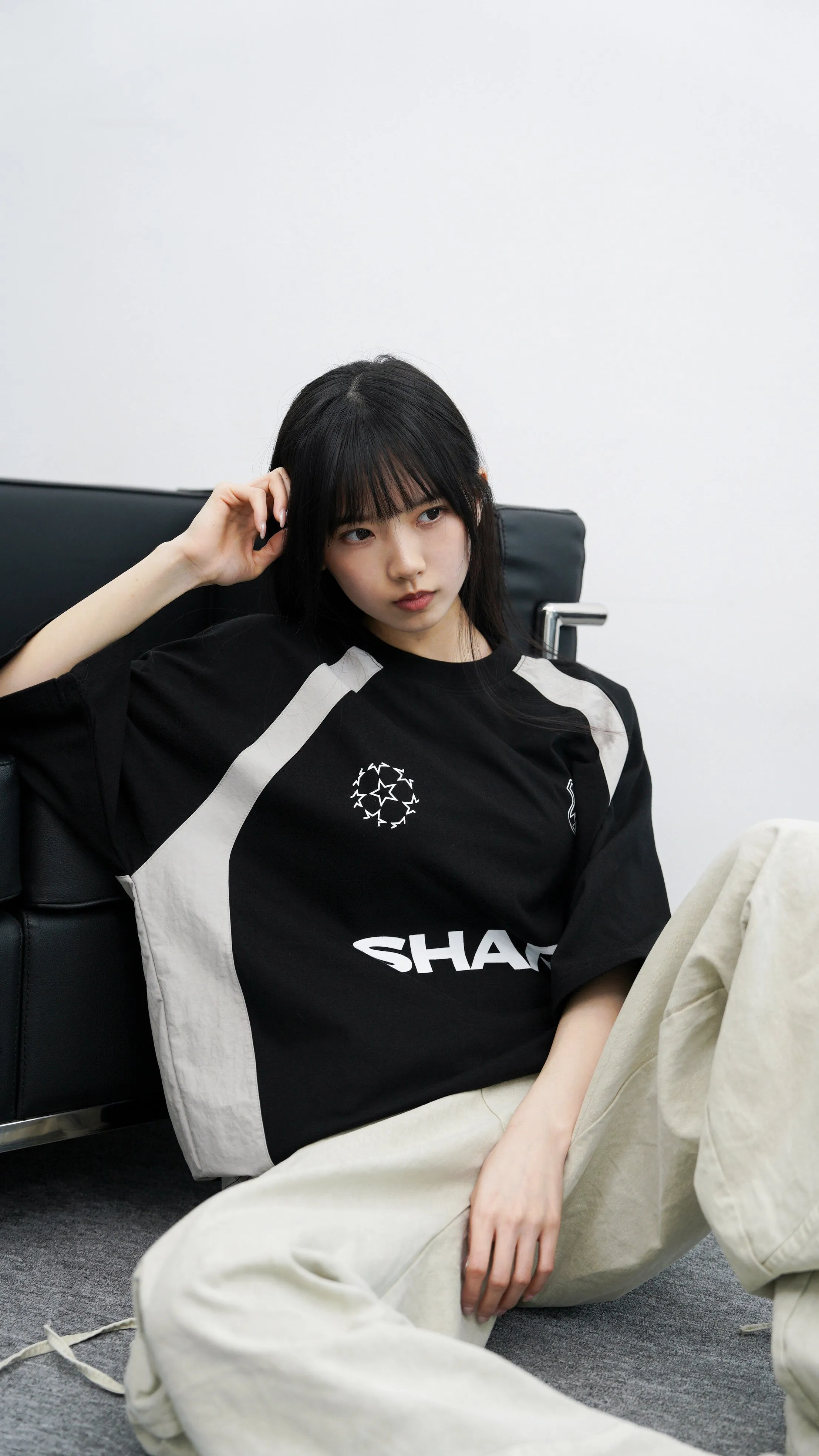[UNISEX] SHARP OVERSIZE T-SHIRT/ 2