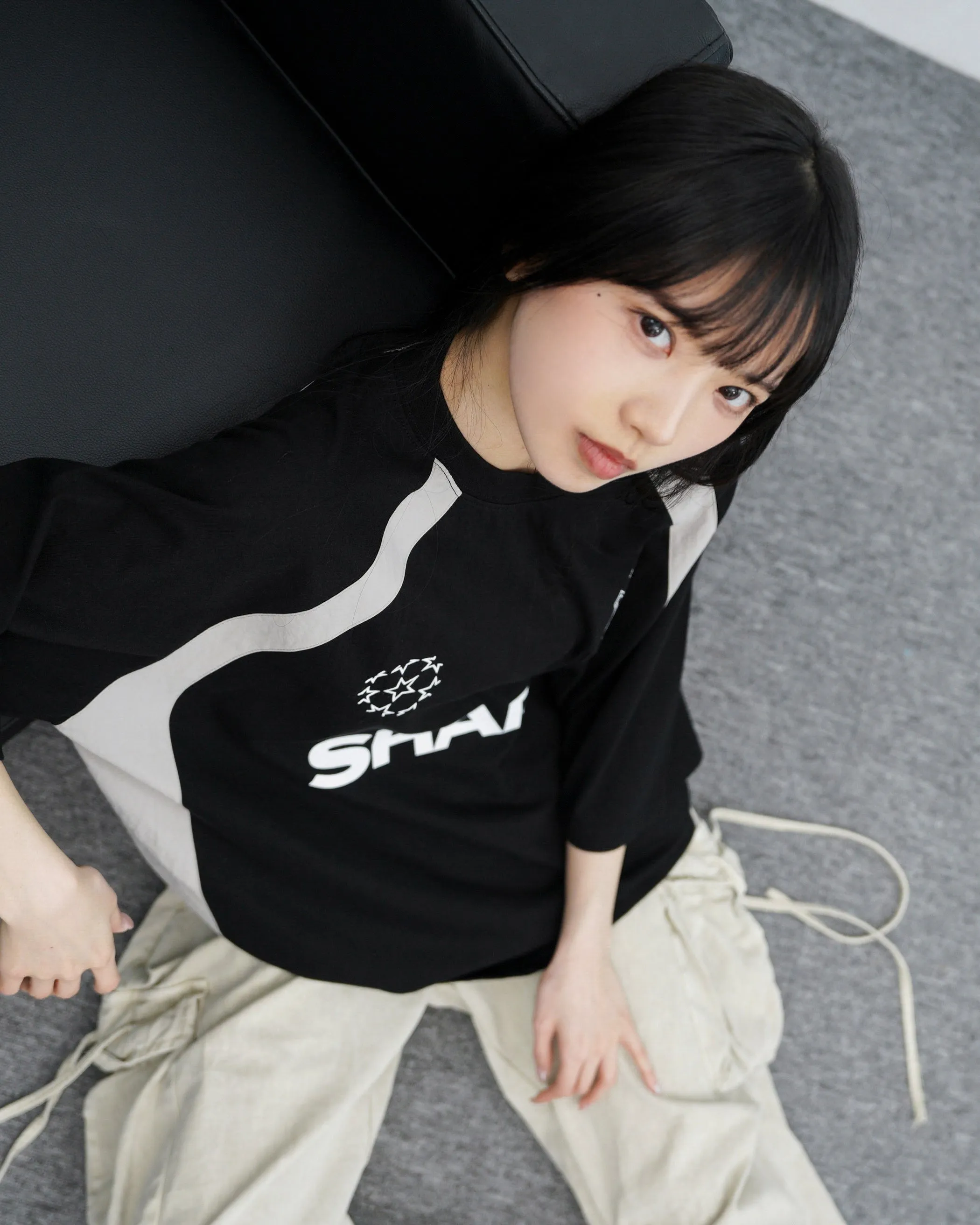 [UNISEX] SHARP OVERSIZE T-SHIRT/ 2