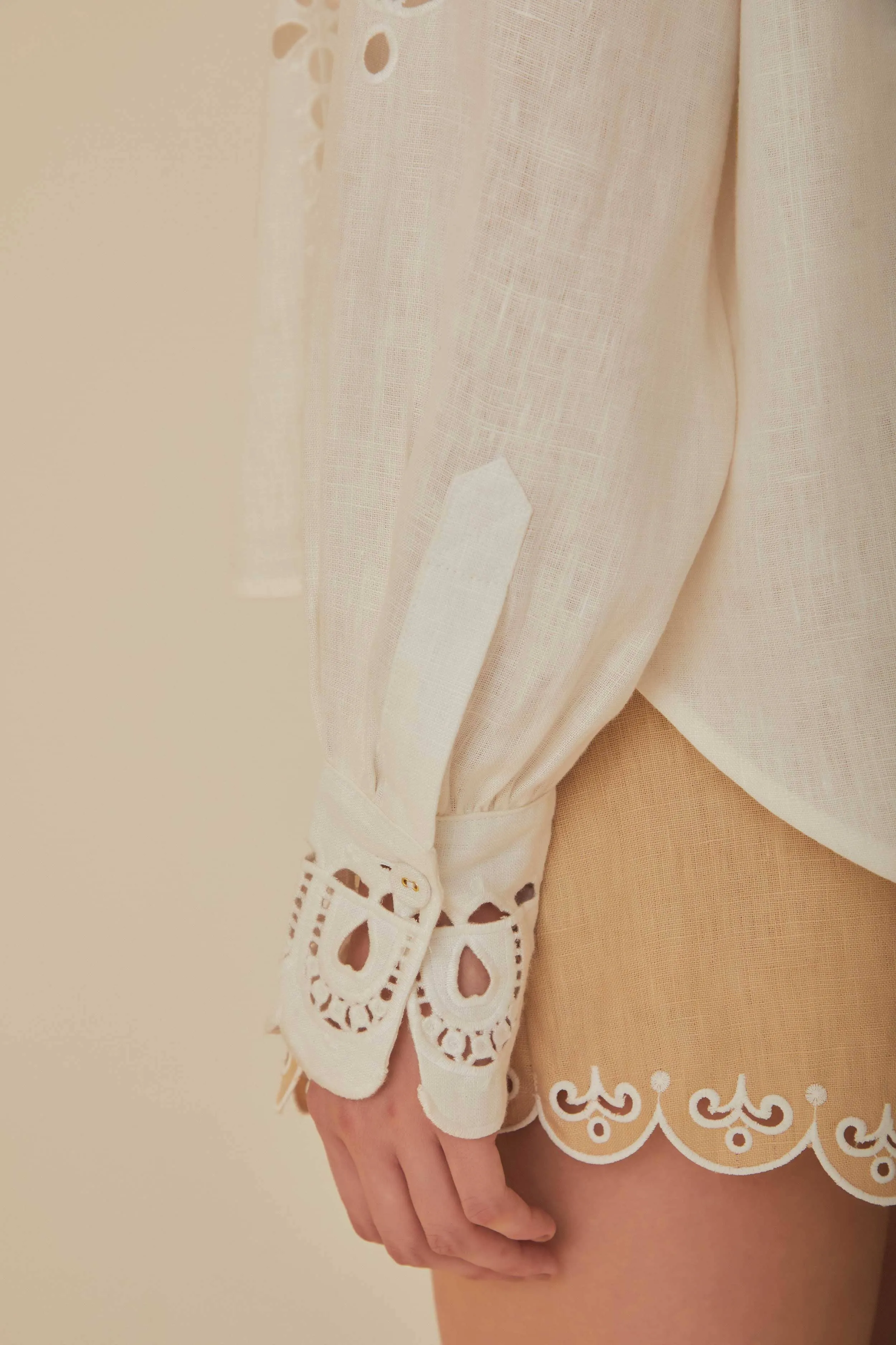 White Palms Richelieu Euroflax™ Premium Linen Shirt