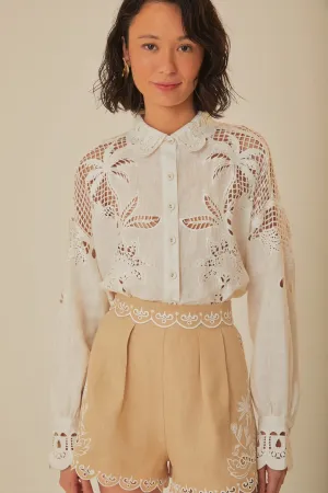 White Palms Richelieu Euroflax™ Premium Linen Shirt